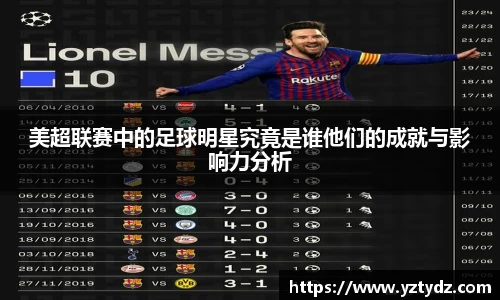 美超联赛中的足球明星究竟是谁他们的成就与影响力分析